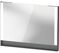 Duravit Qatego Miroirs, champs lumineux latéraux, intensité lumineuse variable, 1000x750x65mm, QA7083049490000, Couleur: Graphite mat