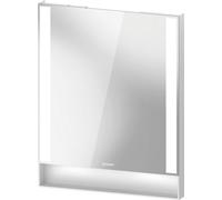 Duravit Qatego Miroirs, champs lumineux latéraux, intensité lumineuse variable, 600x750x65mm, QA7081018180000, Couleur: Blanc Mat