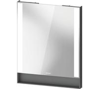 Duravit Qatego Miroirs, champs lumineux latéraux, intensité lumineuse variable, 600x750x65mm, QA7081049490000, Couleur: Graphite mat