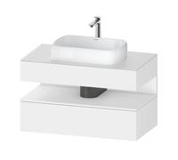 Duravit Qatego Studio F.A. Porsche Collection Meuble avec plan de toilette, QA4731018180010,