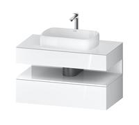 Duravit Qatego Studio F.A. Porsche Collection Meuble avec plan de toilette, QA4731022220010,