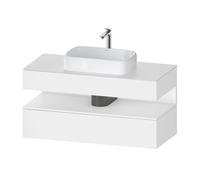 Duravit Qatego Studio F.A. Porsche Collection Meuble avec plan de toilette, QA4732018180010,