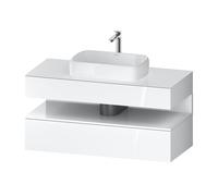 Duravit Qatego Studio F.A. Porsche Collection Meuble avec plan de toilette, QA4732022220010,