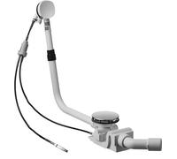 Duravit Quadroval set de vidage et de trop-plein, avec bec de baignoire, pour Shower+Bath, 791249, 791249000001000
