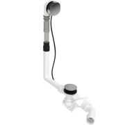 Duravit Ensemble de vidage et trop-plein 792200000001000 d= 5,2 cm, pour baignoires avec évacuation latérale, chromé