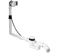 Duravit Quadroval siphon de baignoire chrome 792203000001000