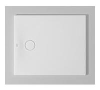 Duravit Receveur de douche rectangulaire Tempano 720191000000000 90 x 75 x 4 cm, au ras du sol, blanc