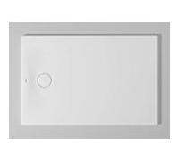 Duravit Receveur de douche rectangulaire Tempano 720197000000000 120 x 80 x 4,5 cm, au ras du sol, blanc