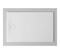 Duravit Receveur de douche rectangulaire Tempano 720202000000000 140 x 90 x 4,5 cm, au ras du sol, blanc