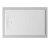 Duravit Receveur de douche rectangulaire Tempano 720209000000001 160 x 100 x 5 cm, au ras du sol, antidérapant, blanc