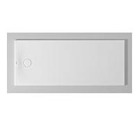 Duravit Receveur de douche rectangulaire Tempano 720210000000000 170 x 70 x 5 cm, au ras du sol, blanc