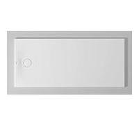 Duravit Receveur de douche rectangulaire Tempano 720211000000000 170 x 75 x 5 cm, au ras du sol, blanc