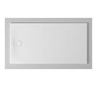 Duravit Receveur de douche rectangulaire Tempano 720212000000000 170 x 90 x 5 cm, au ras du sol, blanc