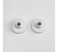 Duravit Recouvrement en plastique pour charnière d'abattant WC, 41001383,