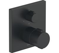 Robinetterie thermostatique Duravit Thermostat encastré, 1 consommateur, carré, TH4200015046, Couleur: Noir Mat