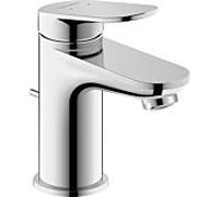 Duravit Wave Mitigeur monocommandé pour lavabo, saillie 95 mm, avec garniture découlement, WA10100010, Coloris: Chrome brillant - WA1010001010
