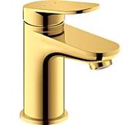 Duravit Wave Mitigeur monocommandÃ© pour lavabo, saillie 95 mm, sans garniture dÃ©coulement, WA10100020, Coloris: Or poli - WA1010002034