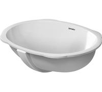 Duravit Santosa lavabo 51x37.5 cm ovale sous plan blanc 0466510000