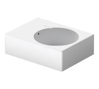 Duravit Scola lavabo 61,5x46cm cuve dr. sans trou de robinet blanc 0685600000