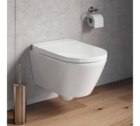 Duravit SensoWash Plinero WC japonais suspendu compact avec abattant, 600009000000000, Compact