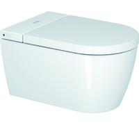 Duravit SensoWash Starck f douche compacte WC 650002012004300 système complet avec siège WC , sans rebord, HygieneGlaze