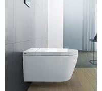 Duravit SensoWash Starck f WC lavant suspendu Plus Compact avec abattant WC, 650000012004320, Plus Compact