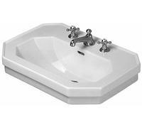 Duravit Lavabo Série 1930 0438600000 avec trop-plein et trou robinetterie 2000 Blanc