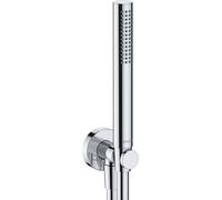 Duravit, set de coude de raccordement mural 1jet, chrome brillant, UV0762002010