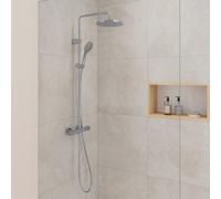 Duravit Shower Systems Colonne de douche en applique avec mitigeur thermostatique, TH4282008010,
