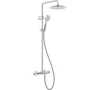 Duravit Shower Systems Colonne de douche en applique avec bec déverseur, Mitigeur thermostatique, TH5280008010,