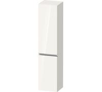 Duravit Sivida armoire haute, poignée profilée chromée, charnières à droite, 2 portes, 400x374x1440mm, SV1370R10220000, Couleur: Blanc brillant