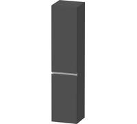 Duravit Sivida armoire haute, poignée profilée chromée, charnières à gauche, 2 portes, 400x374x1440mm, SV1370L10490000, Couleur: Graphite mat
