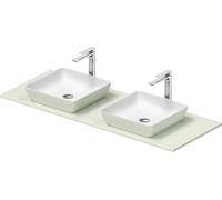 Duravit Sivida Plan de toilette avec deux vasque, 268021FH00,