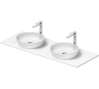 Duravit Sivida Plan de toilette avec deux vasque, 2680163200,