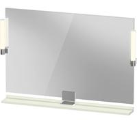 Duravit Sivida miroir, chrome, 1050x36x650mm, éclairage à poser, interrupteur à détecteur, raccordement au réseau, SV7423010HH0000, Couleur: Vert pâle mat