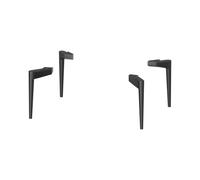 Duravit Sivida Pieds de socle, 4 pièces, SV90530BDBD0000, Couleur: Noir diamant mat