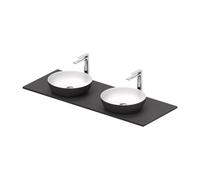 Duravit Sivida Plan de toilette avec deux vasque, 268016FI00,