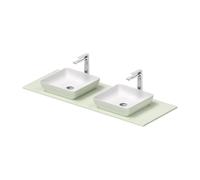 Duravit Sivida Plan de toilette avec deux vasque, 268021FH00,