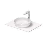 Duravit Sivida Plan de toilette avec vasque à poser, 2680123200,