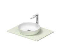 Duravit Sivida Plan de toilette avec vasque à poser, 268012FH00,