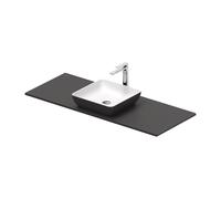 Duravit Duravit Lavabo console Sivida 128x50 cm, I.Fa w sm, Couleur extérieure gris ma Quantité:1