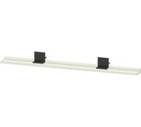 Duravit Sivida plateau, support diamant noir mat, 1280 x 115 x 35 mm,