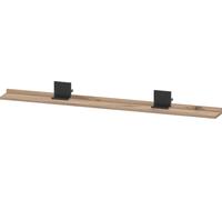 Duravit Sivida plateau, support diamant noir mat, 1280 x 115 x 35 mm,