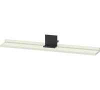 Duravit Sivida plateau, support diamant noir mat, 800 x 115 x 35 mm,