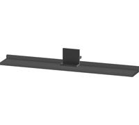 Duravit Sivida plateau, support diamant noir mat, 800 x 115 x 35 mm,