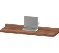 Duravit Sivida tablette, support chromé, 400x115x35mm, SV7430010790000, Couleur: Noyer mat