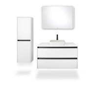 Duravit Sivida vasque à poser rectangulaire, 400x400mm, sans trou pour robinet, sans trop-plein, 266001FG00, Couleur: Couleur intérieure vert pâle mat, couleur extérieure blanc satiné
