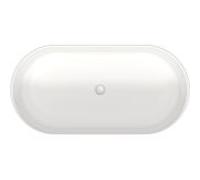 Duravit Soleil by Starck baignoire 700516000000000 160 x 80 x 60 cm, à poser, avec deux dossiers inclinés, blanc