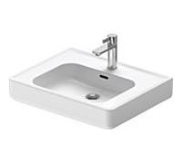 Duravit Soleil by Starck lavabo, 600x475mm, avec trop-plein et trou pour robinet, 237660, 2376600000, Couleur: Blanc