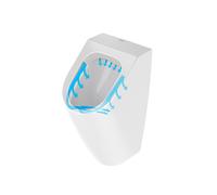 Duravit Soleil by Starck urinoir, rimless, sans mouche, 350x300x585mm, 28303000001, Couleur: Blanc avec Wondergliss